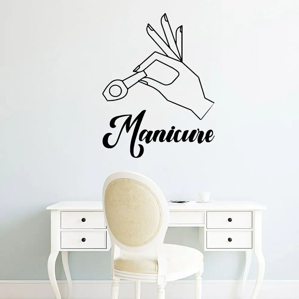 Прямая доставка наклейка на стену для маникюрного салона домашний декор