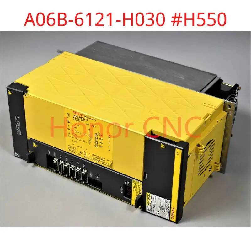 

Used FANUC A06B-6121-H030 #H550 FANUC A06B 6121 H030 #H550 Servo Drive Ampilifer Module