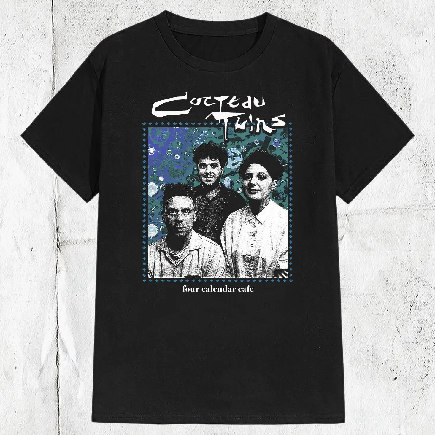 Винтажная футболка 80s 90s Cocteau Twins Band