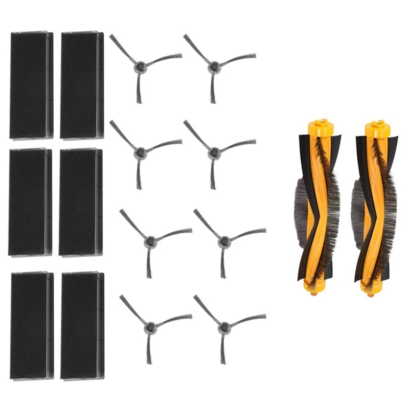 

Replacement Parts Main Brush Filter Side Brush Filter Replacement Parts Fit For ECOVACS DEEBOT 900 901 Robotic Vacuum Cleaner