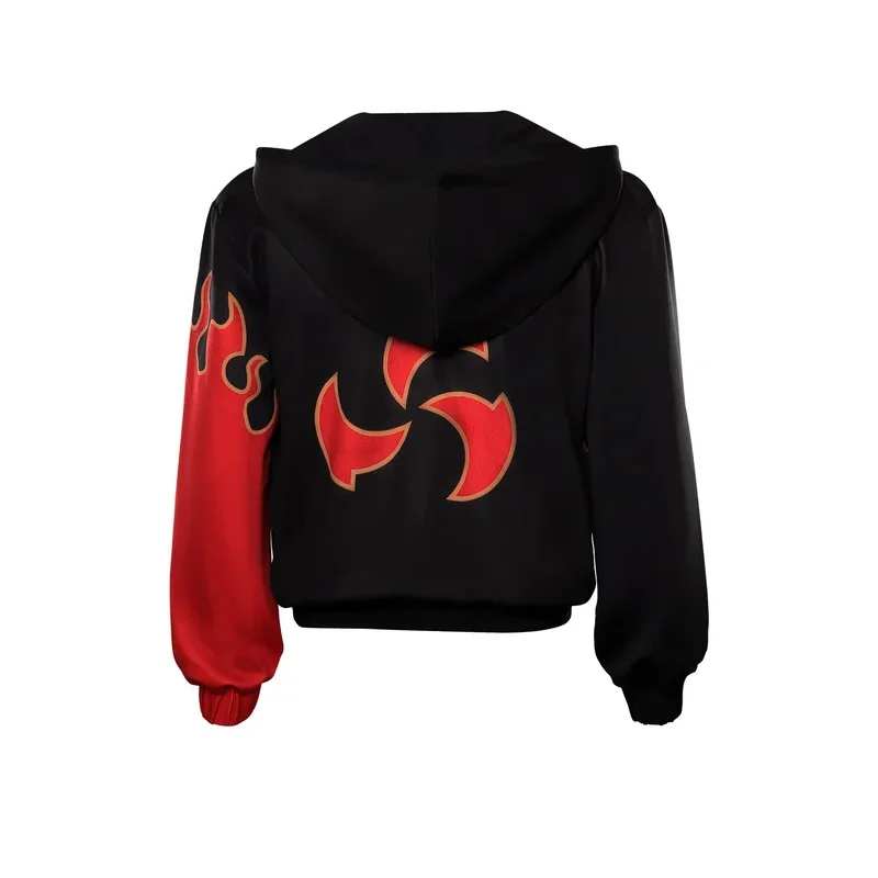 Jin Kazama Косплей Аниме Tekken Bloodline Костюм Толстовка Пальто Повседневная Уличная