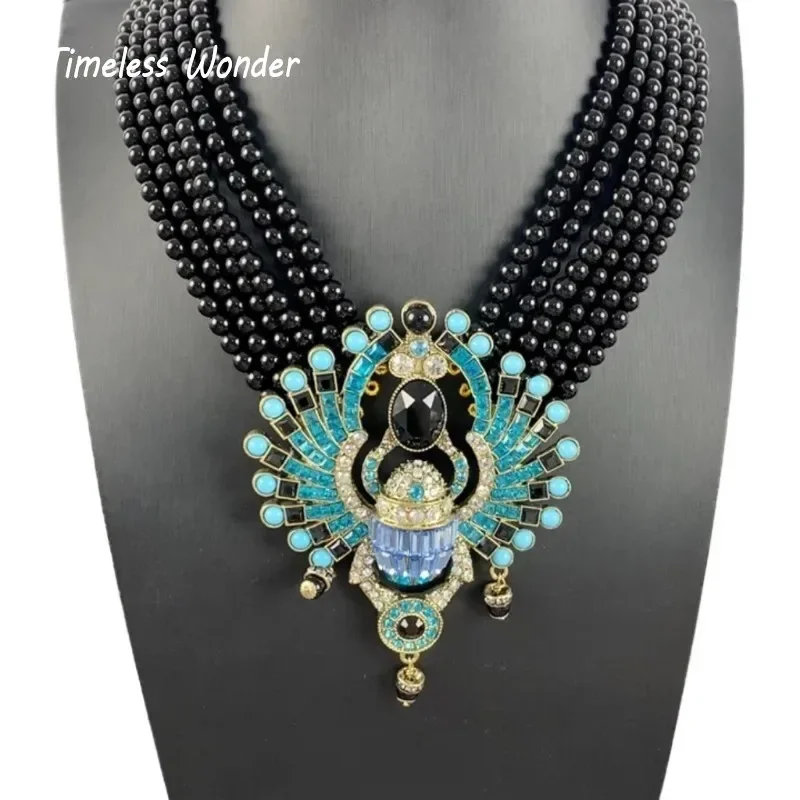 Женское Ожерелье из бисера с цирконом