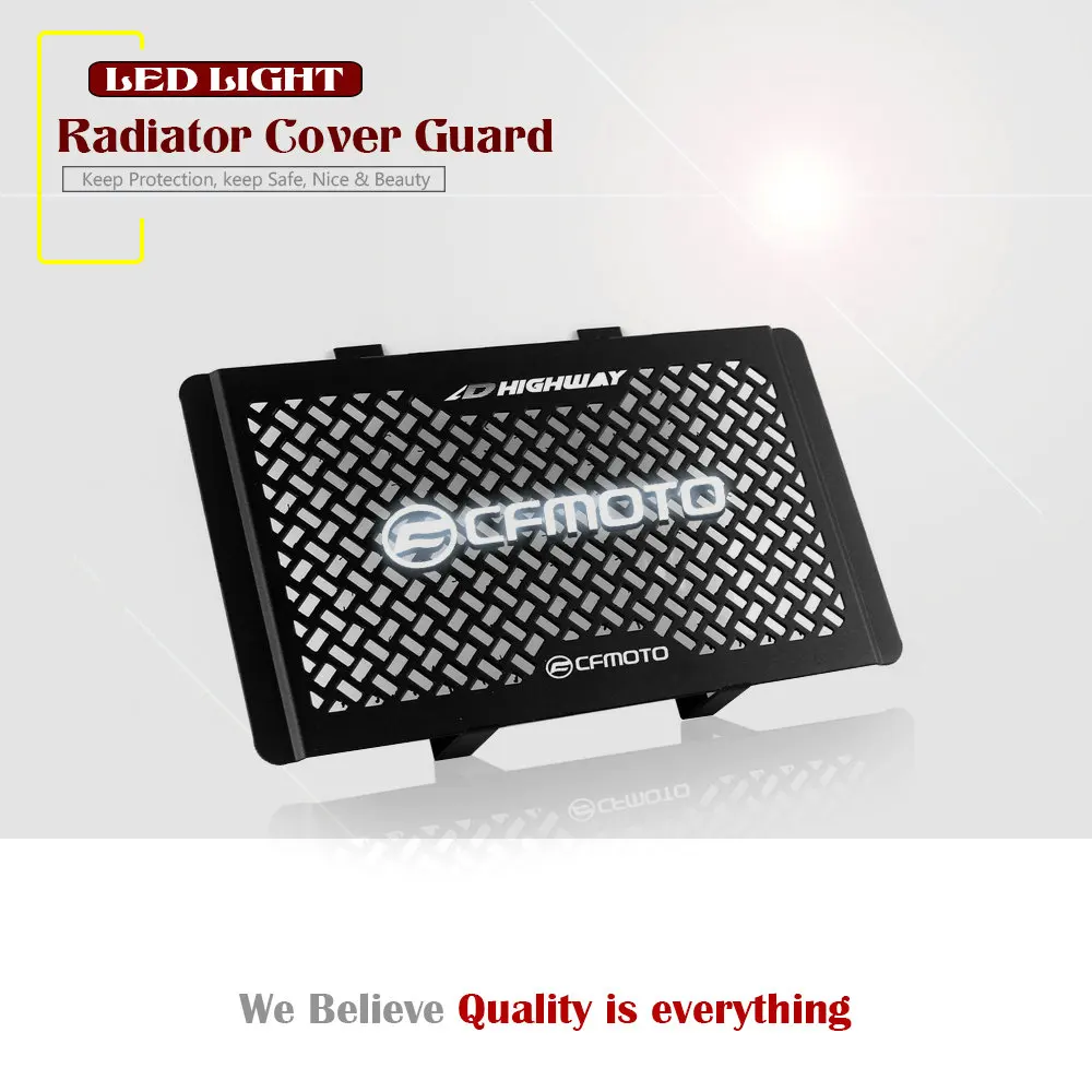 

Radiator Grille Guard Cover LED Light Protector Tank Net Grill Protection for CFMOTO 250SR SR250 CF250 SR 2018 2019 2020