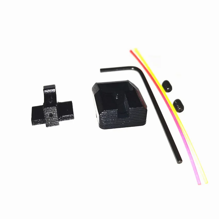 

Outdoor Metal Front Rear Fiber View Set for Taurus TS9 TS9C TH9 TH40 TH40C PT809 PT24/7 TH380 Base with Green Red 1mm or 1.5mm