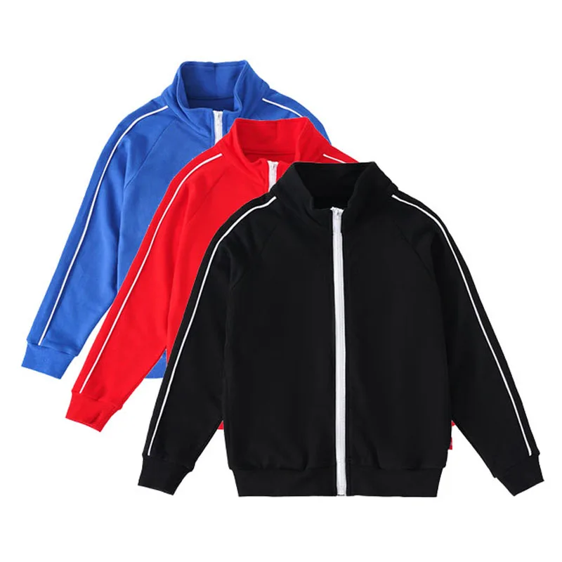 

Boys Spring Autumn Coats Kids Jackets Toddler Hooded Windbreaker With Pocket Children Zipper Outerwear Baby Clothes 2-10Years