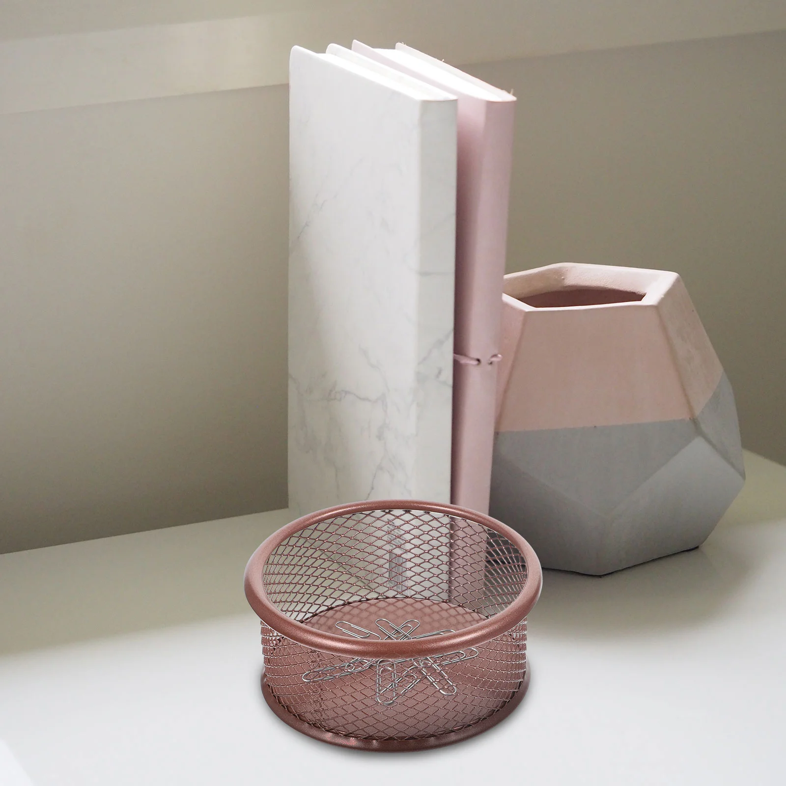 2 шт. настольные сетчатые держатели для школы мелких предметов скрепки мелочей