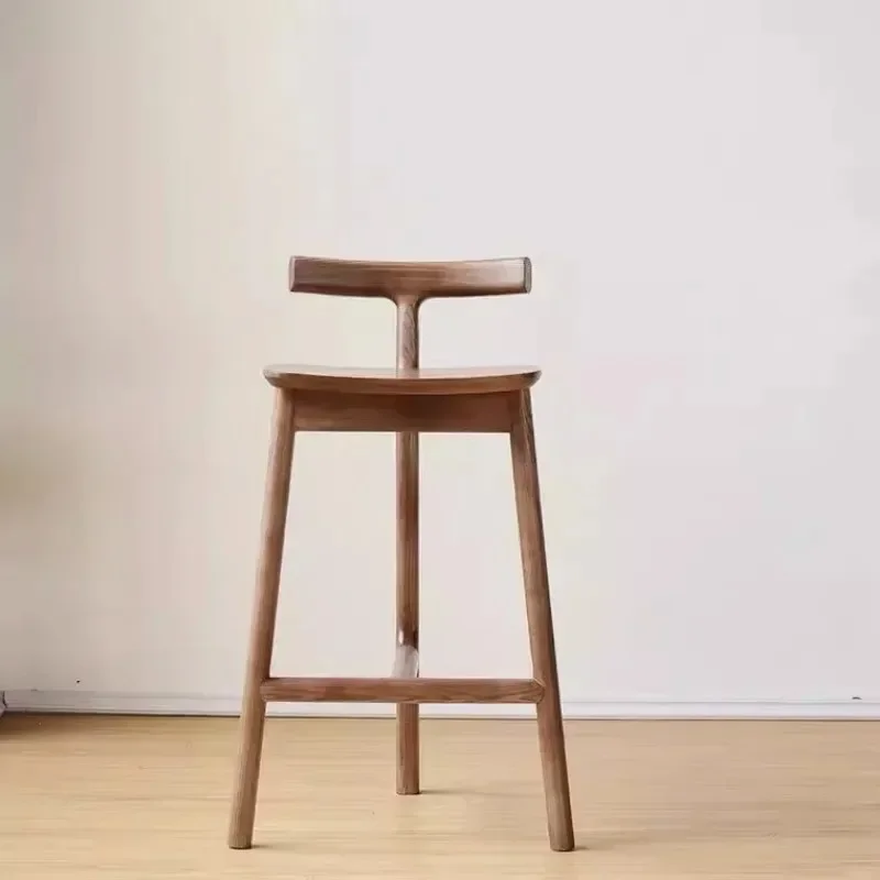 Деревянные дизайнерские Роскошные барные стулья обеденная винтажная