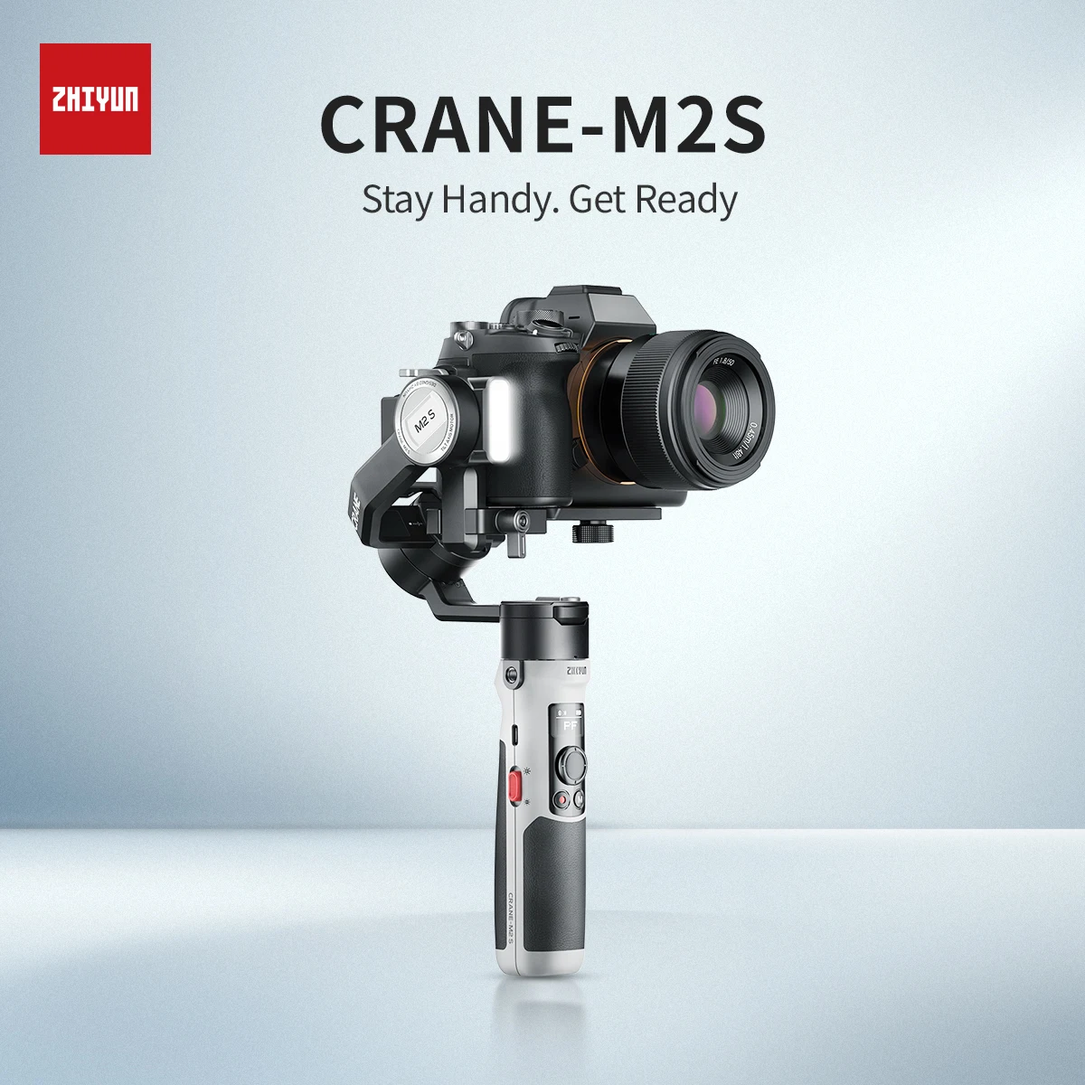 

ZHIYUN CRANE M2S 3-Axis Stabilizer For Mirrorless Camera Gimbal Handheld for Sony Canon Action Compact Camera Smartphone