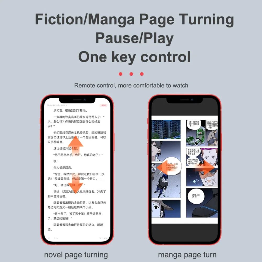 2024 New Wireless Bluetooth Mobile Selfie Lazy Artifac Photo Turn Page Controller Tiktok Remote Control Ring