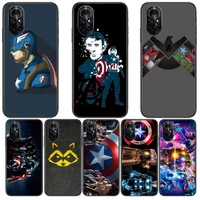 marvel comics heroes clear phone case for huawei honor 20 10 9 8a 7 5t x pro lite 5g black etui coque hoesjes comic fash desig