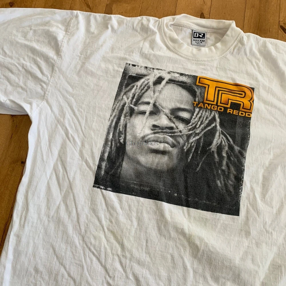 Винтажная футболка для танго редд концерта раннего 1950-х годов Мечта США 5X рэп R &amp