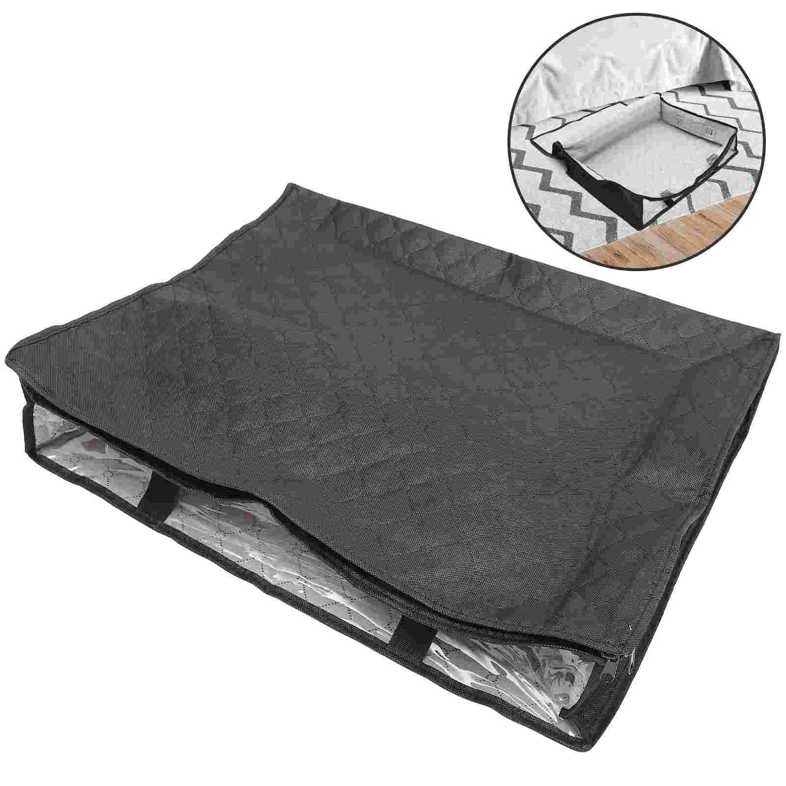 

Storage Bag Blanket Zippered Case Under-bed Bin Collapsible Crate Bags Clothes Multipurpose Clothing Bins Nonwovens Quilts