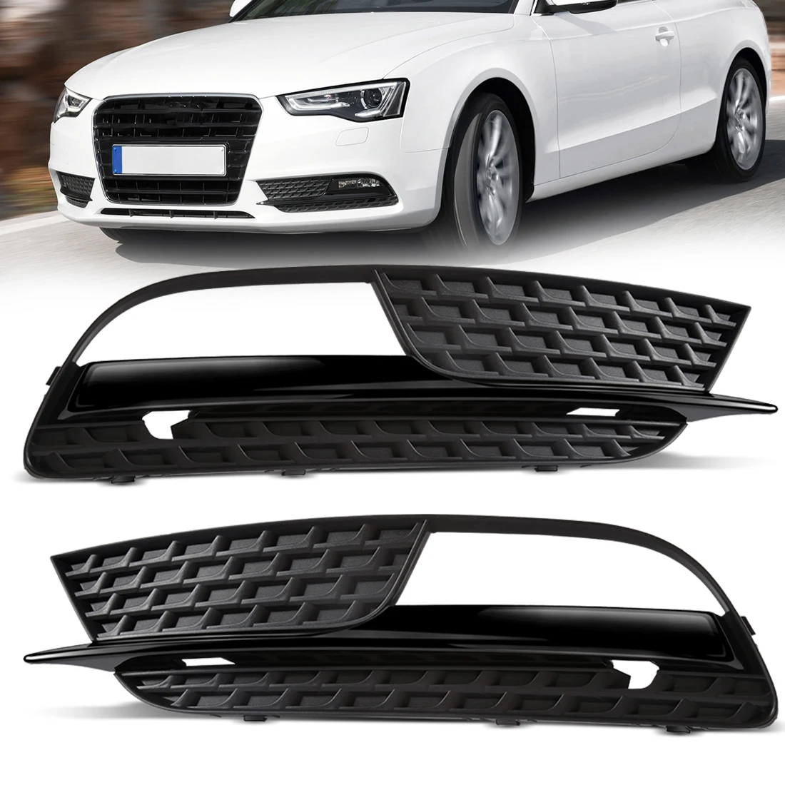 Фото Противотуманные фары для Audi A5 2013 2014 2015 2016, аксессуары 8T0807681H 8T0807682H №3