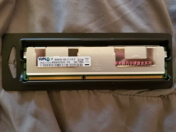 1 шт. для Samsung M393B1K73CHD-YF8 8G 4RX8 PC3L-8500R DDR3 1066 память
