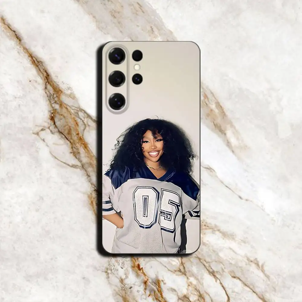 Фото Чехол Singer S-SZA для Samsung S26 25 24 23 22 21 Ultra, из жидкого силикона, мягкий, силиконовый, Plus №3
