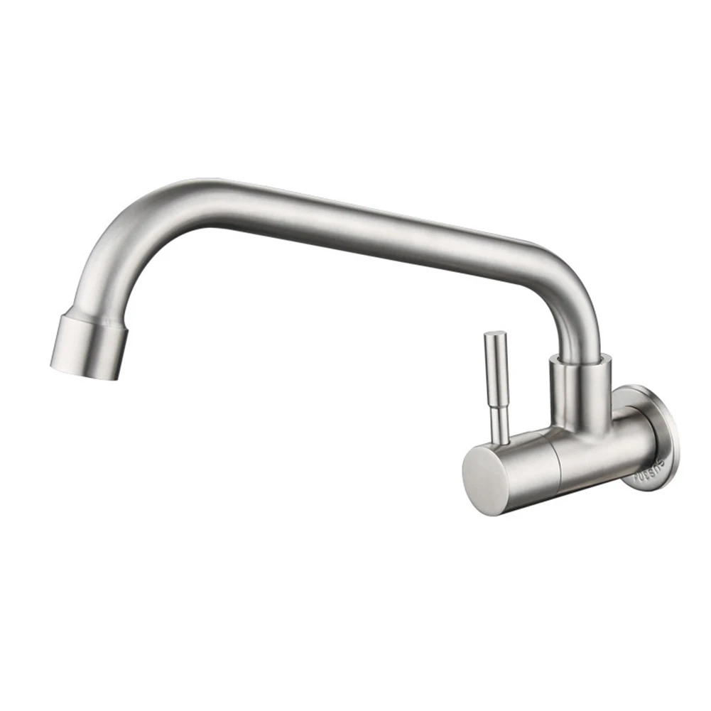 

Stainless Steel Faucet Kitchen Wall Water Purifier Single Lever Hole Tap Kitchens Bars Bathrooms Toilets Sink Tap Mixer