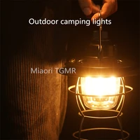 new retro led portable horse light usb charging multi function emergency light outdoor camping tent light creative night light