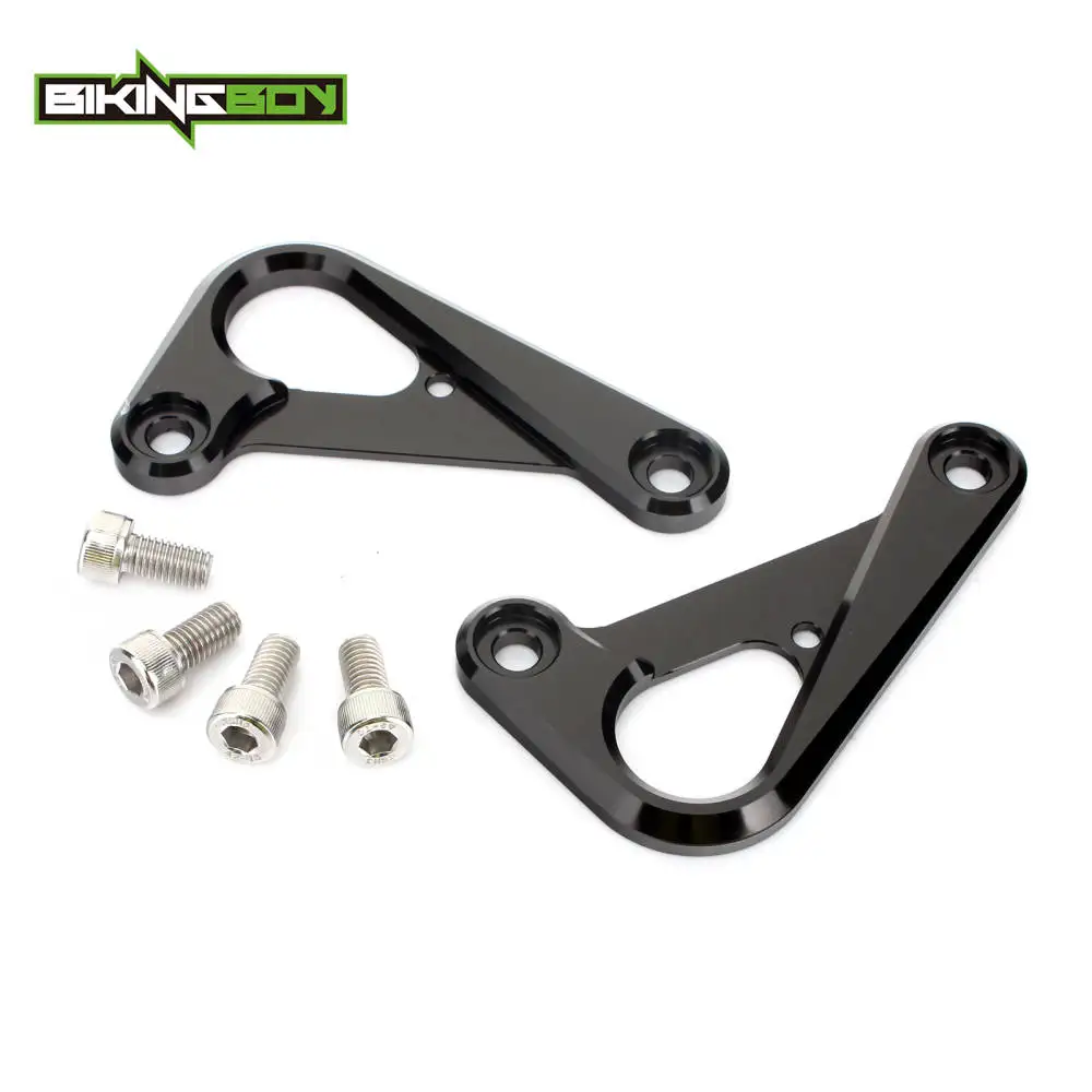 BIKINGBOY гоночные крючки для Kawasaki Ninja ZX6R 13 14 15 16 17 18 19 20 21 22 23 Φ ZX600 анодированный крючок