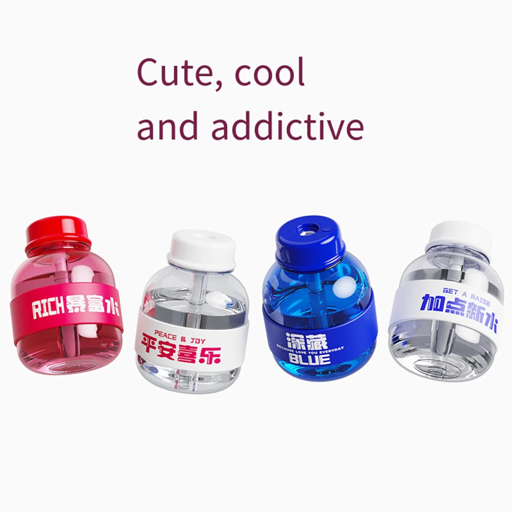 

Cool little cola humidifier creative tide play ornaments office desktop air purification hydration mood lamp humidifier