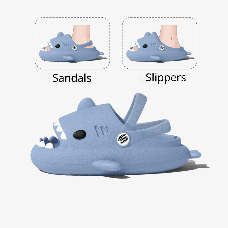 Новинка 2024 летние милые детские рандомные уличные сабо из ЭВА Нескользящие