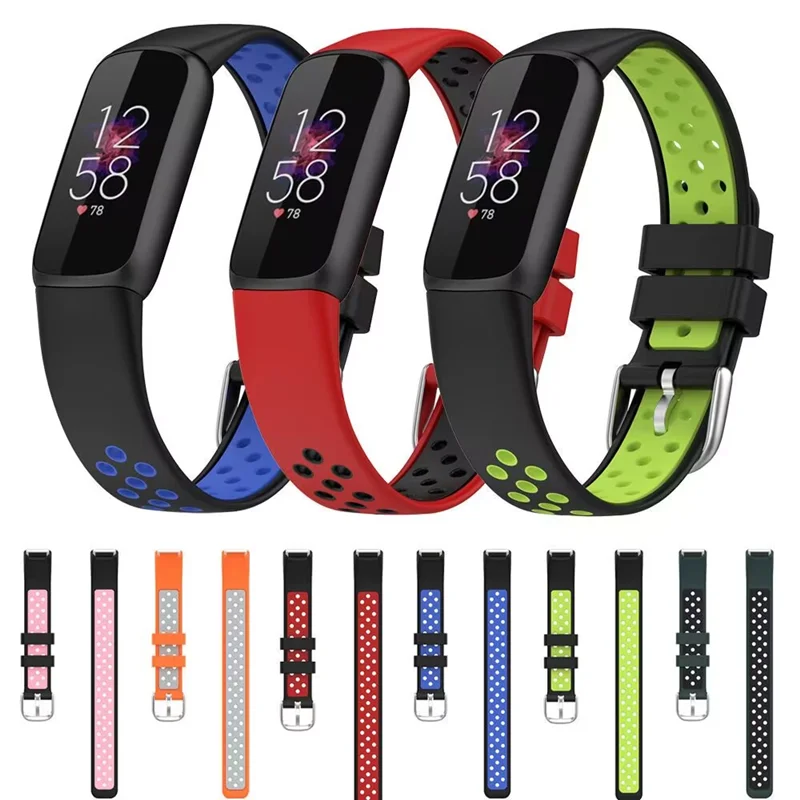 

Silicone Strap for Fitbit Luxe Soft Smart Watch Wristband for Fitbit Luxe Smart Pulsera Belt Watchband Bracelet Accessories