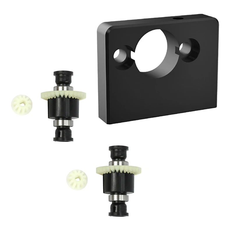 

2 шт. дифференциал в сборе для радиоуправляемого автомобиля с фиксированным основанием держателя двигателя