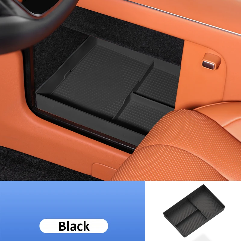 

Внутренние аксессуары для AITO M9 2024, центральное управление автомобиля, нижний ящик для хранения, боковой ящик для хранения водителя