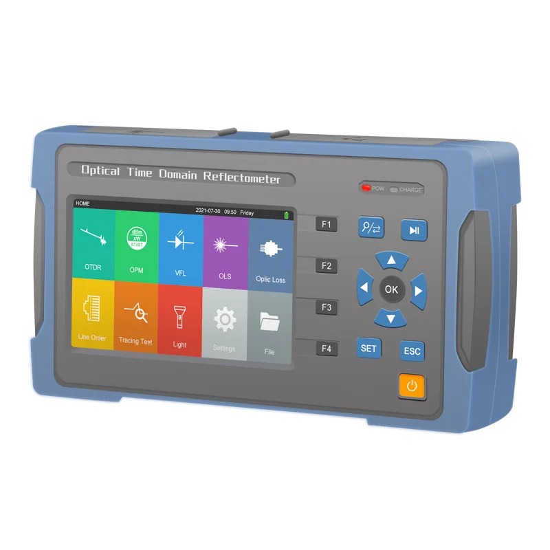 TM291D 1310/1550nm OTDR Optical Time Domain Reflectometer Fiber Breakpoint Tester with Line Sequence and Line Hunting Function