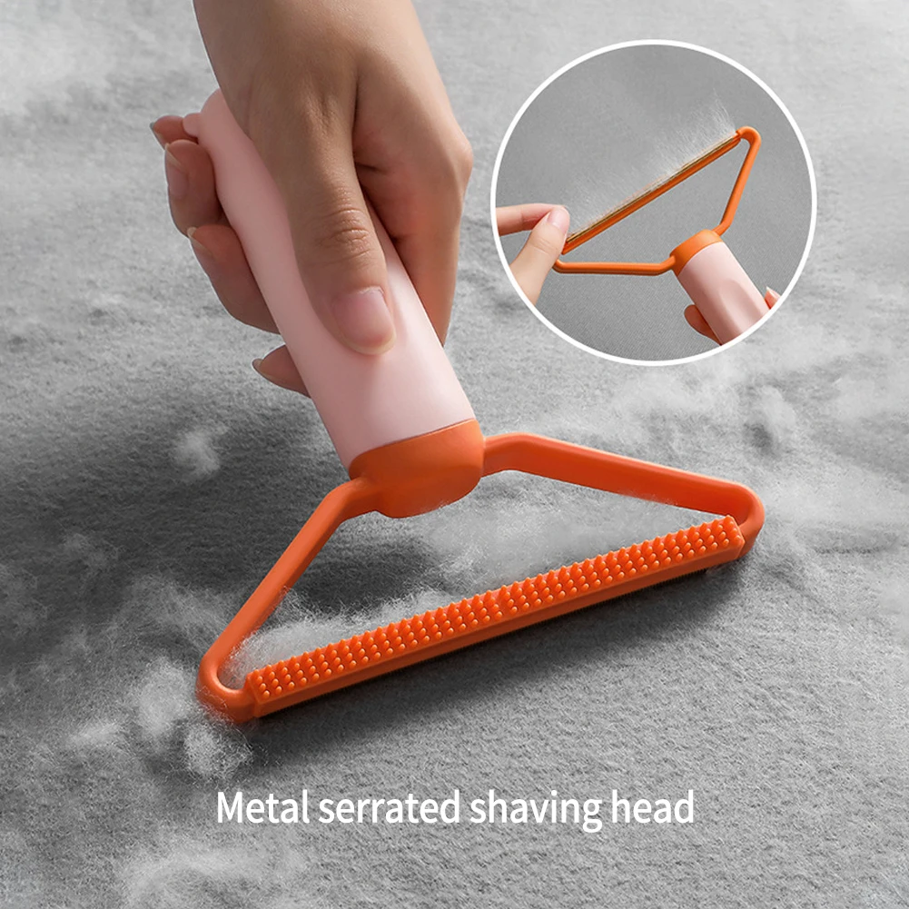 

Portable Lint Remover Fuzz Fabric Shaver Double Sided Clothes Hair Scraper Cleaner for Coat Carpet Fluff Hair Remove Brush Tools