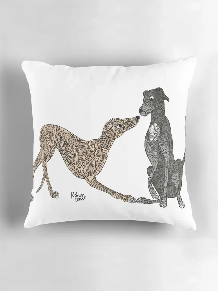 Harper and Benson - Робот Greyhounds Декоративная подушка рождественские принадлежности