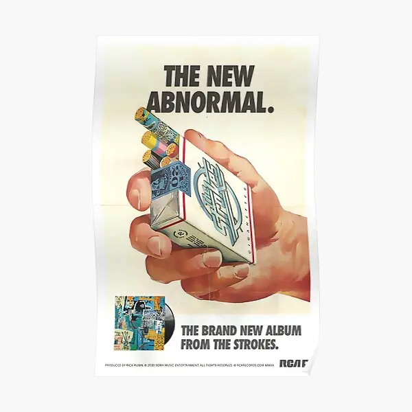 

Новый постер с необычными сигаретами, домашняя забавная картина, винтажная Настенная роспись, художественный декор, Современное украшение для комнаты, без рамки