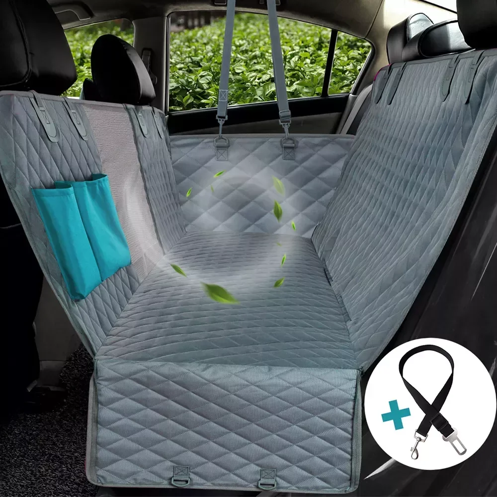 

NEW2022 Prodigen Dog Car Seat Cover Waterproof Pet Transport Dog Carrier Car Backseat Protector Mat Car Hammock For Small Large