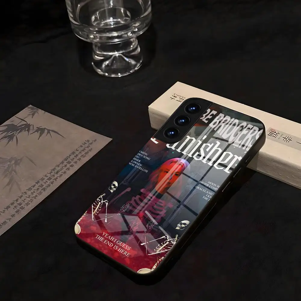 Чехол для телефона Punisher Phoebe Bridgers Samsung Glass S25 24 23 A54 S21 S22 Ultra A 42 32 52 51 Note S10 E Plus S20 FE Pro A1