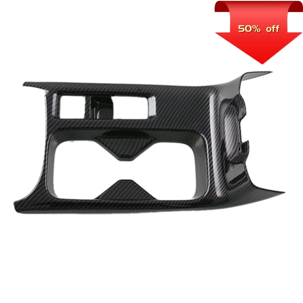 

Car Carbon Fiber Center Console Water Cup Holder Cover Trim Stickers for Honda HRV HR-V XRV XR-V 2022 2023 RHD