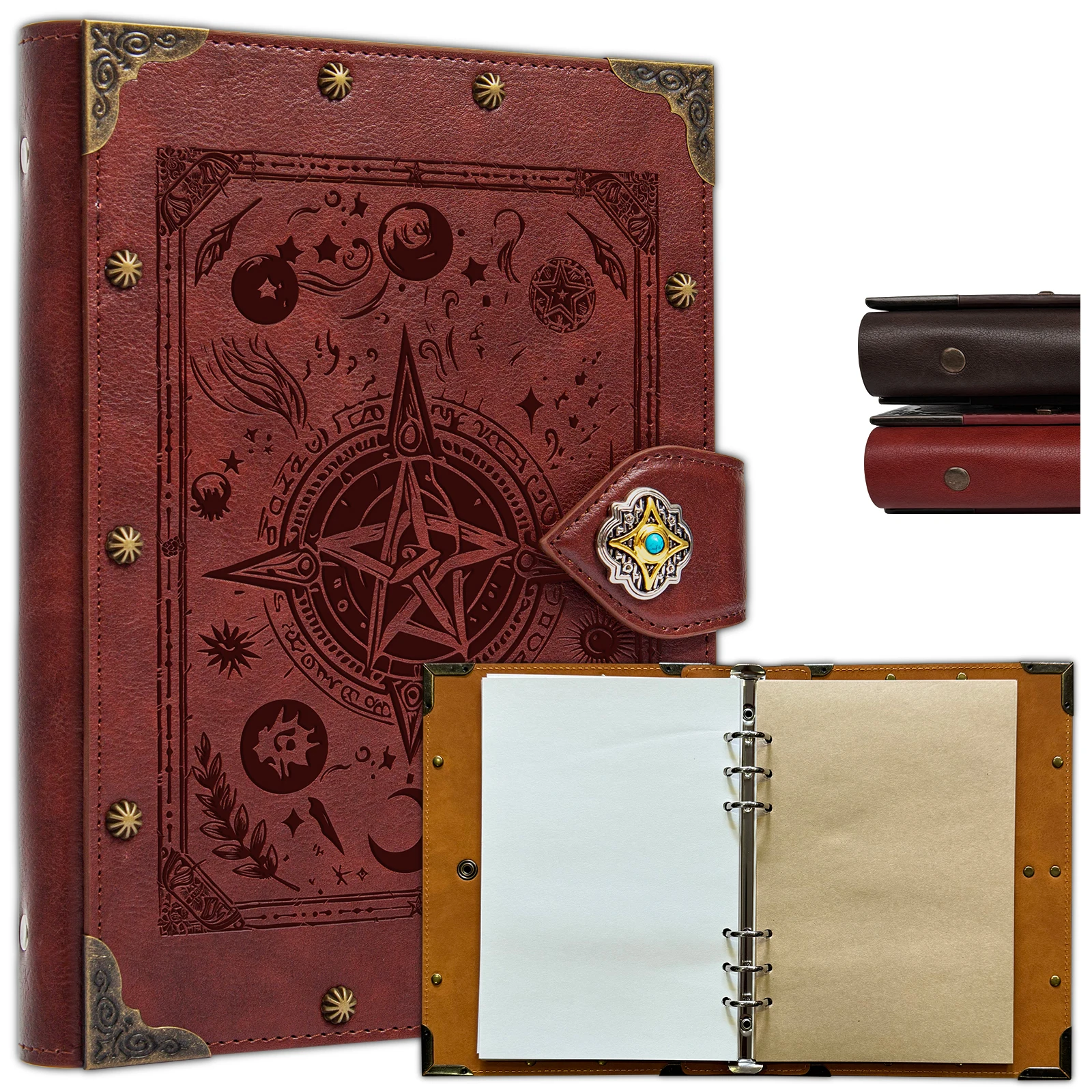 Журнал для мужчин/женщин кожаные журналы в твердом переплете формата A5 письма