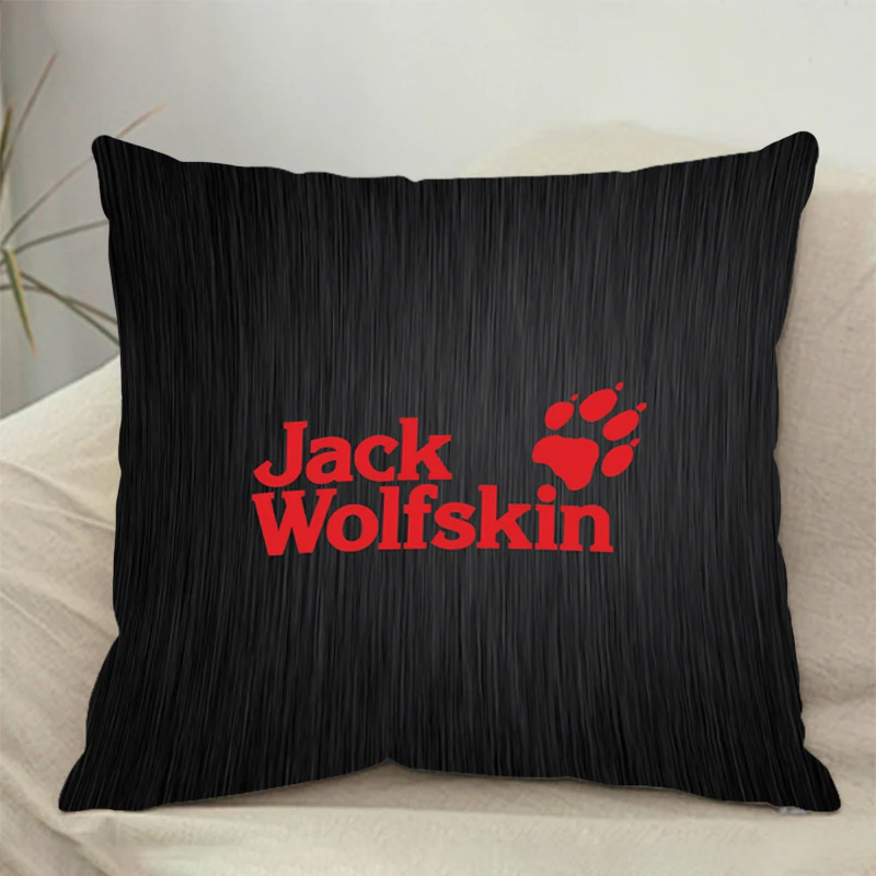 Квадратный Чехол Для Подушки Jack Wolfskin - Брендовая Домашняя Декоративная Подушка