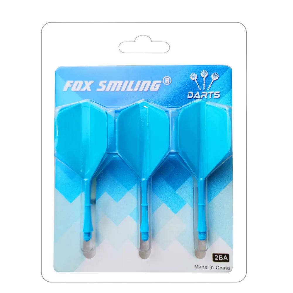 

3pcs Dart Flight With Dart Shaft In-one 2BA Screw Durable Anti-fall