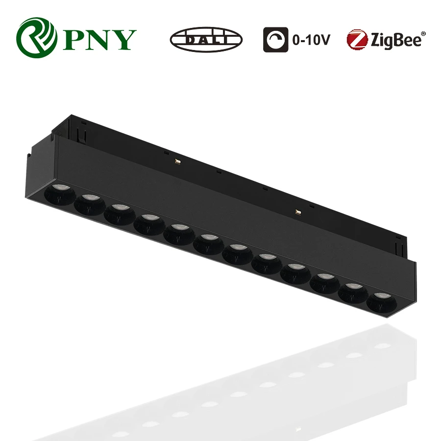 Магнитный Трековый светильник, 12 Вт, 18 Вт, 24 Вт, 36 Вт