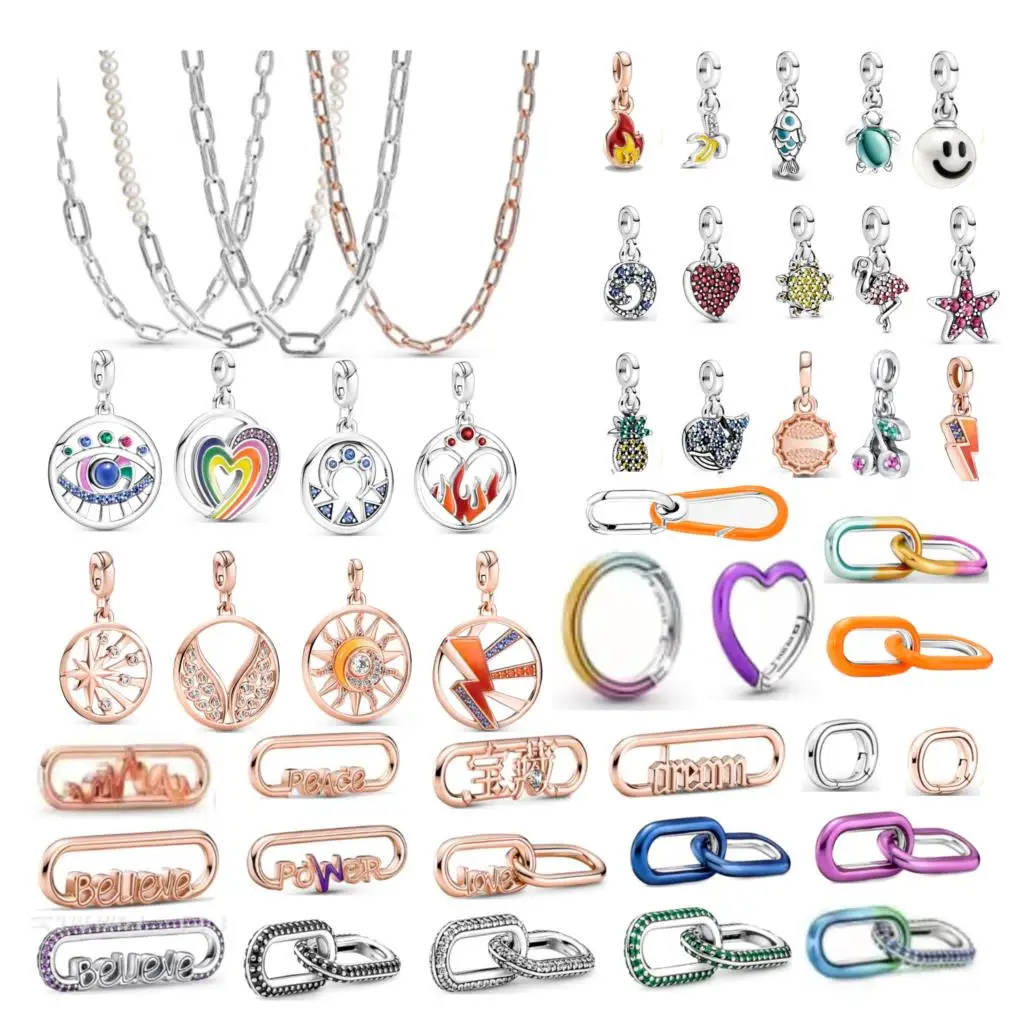 

Горячая Распродажа, мерцание огня внутри, мерцающие крылья, медальон, подходят для оригинального браслета-цепочки Pandora ME для подарка