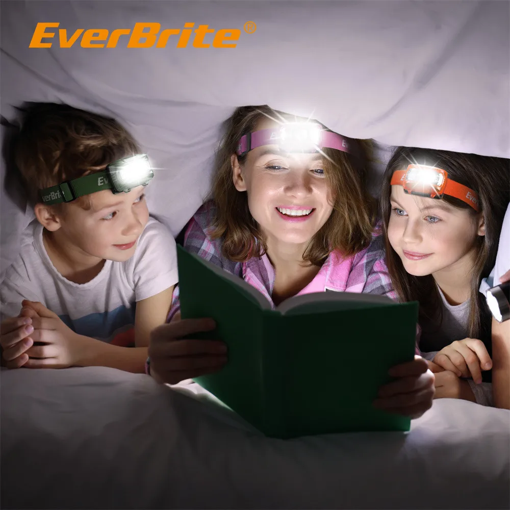 EverBrite LED Candy Colors Headlamp 5 Lighting Modes Headlam