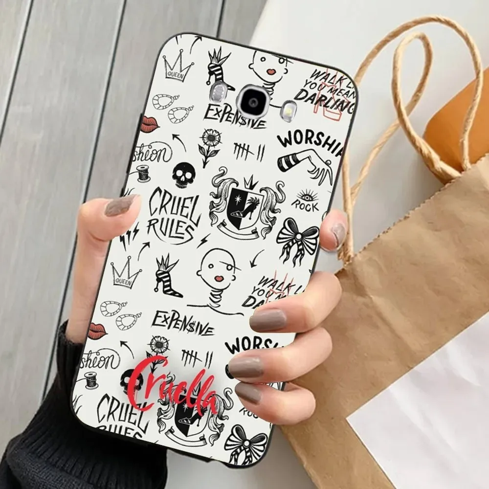 C-Cruella D-чехол для телефона из фильма Диснея Xiaomi 11 Redmi Note детской модели 8T 9A 9 10T Note8Pro