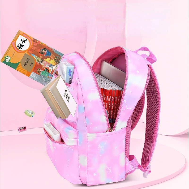 Children School Bags for Girls Orthopedic Backpack Kids princess Backpack schoolbag Primary School backpack Kids Satchel mochila
