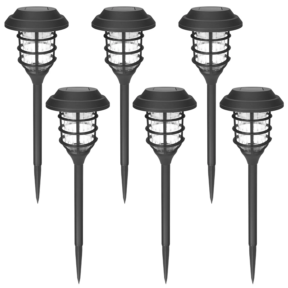 

Фонари на солнечной батарее для дорожек, уличные яркие водонепроницаемые Ландшафтные светильники для внутреннего дворика, газона, двора