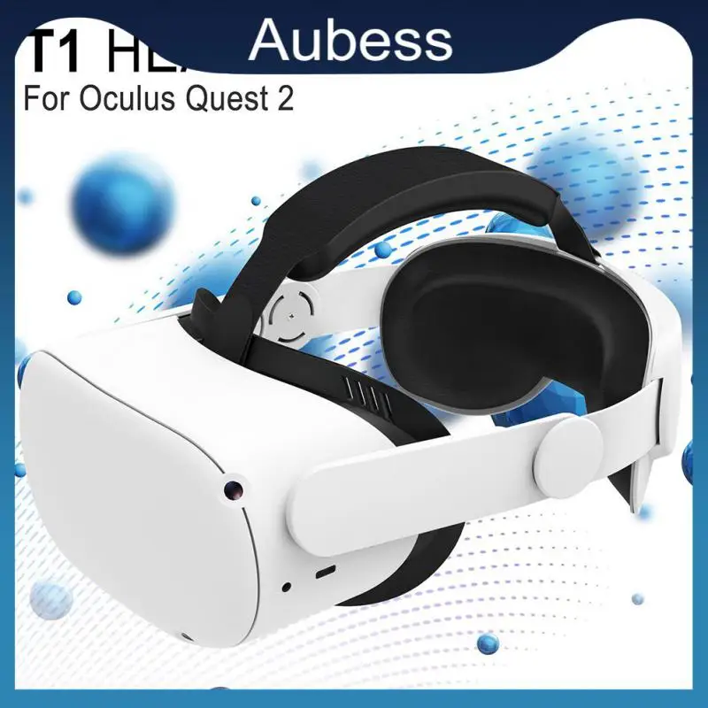 

Обновленный головной ремень виртуальной реальности, головной убор из искусственной пены, беспроводной рокер для Oculus Quest 2, Vr-гарнитура из АБ...