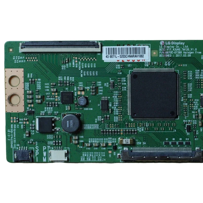 6870C-0738A Оригинальная материнская плата Sony T-con 6870C 0738A для телевизора 43 дюйма 49
