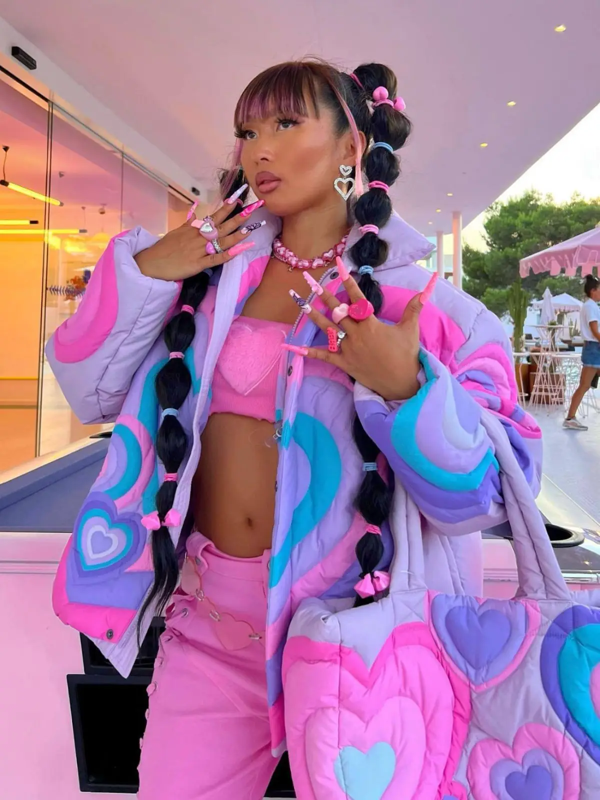 Рисунок 5 - Длинные Пузырьковые куртки-бомберы