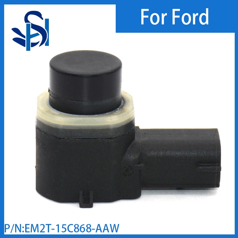 

EM2T-15C868-AAW Датчик парковки PDC радар цвет черный для 2015-2016 Ford Edge автомобильные аксессуары EM2T15C868AAW