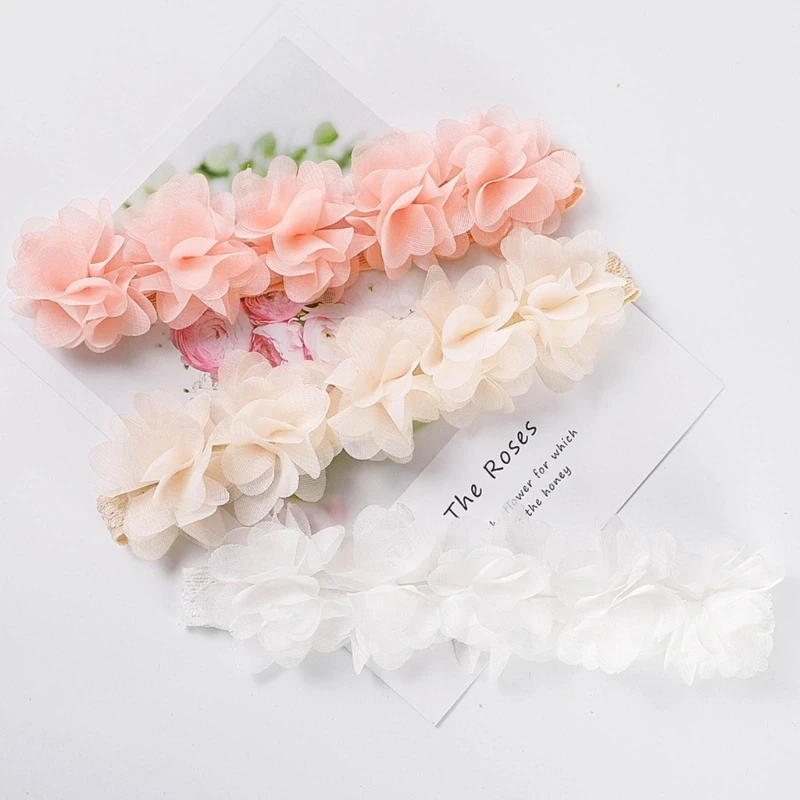 

Flower Newborn Headband Children Hairbands Fashion Jewelry Shower Gift for Baby