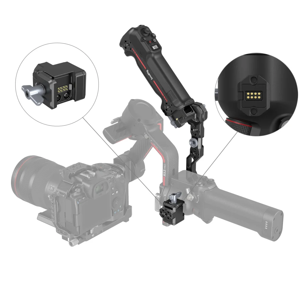 

SmallRig Wireless Control Hand Grip for DJI RS Series Stabilizer Controller for Various Scenes for Photo Studio