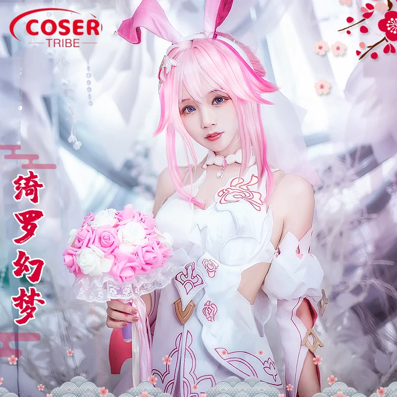 COSER TRIBEAnime Game Honkai Impact 3 Senorita церемониальное платье Хэллоуин Карнавал искусственный